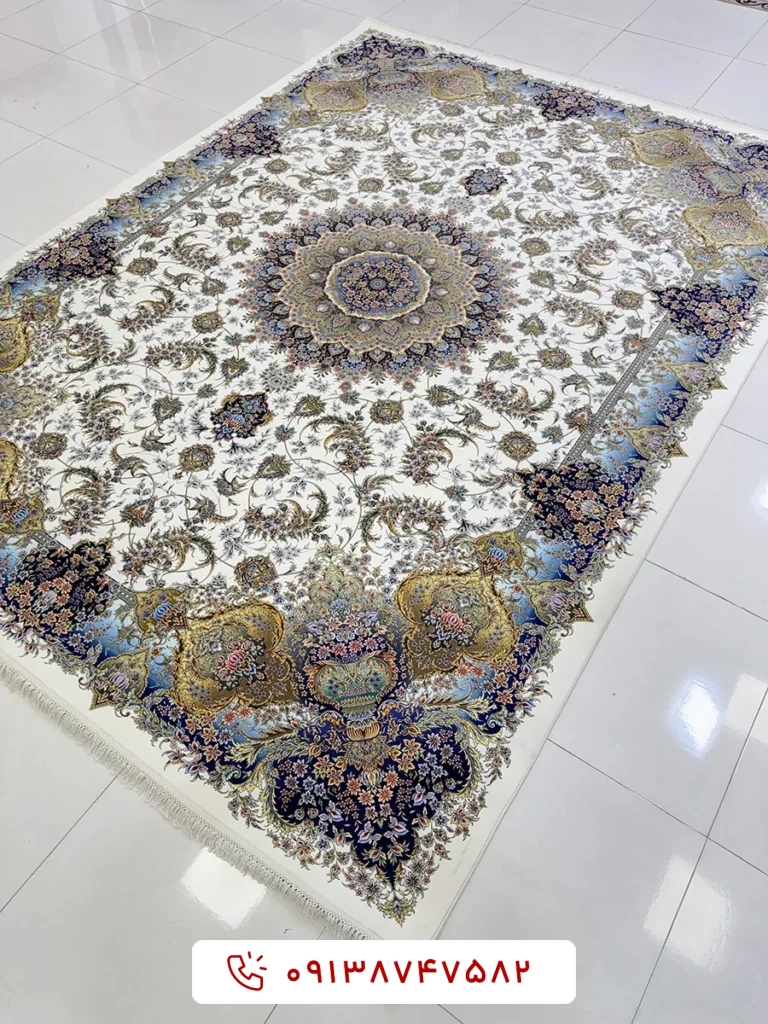 فرش کد 2000003104 کرم