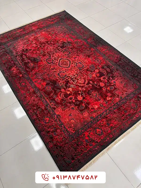 فرش کد 100364 لاکی 1000 شانه