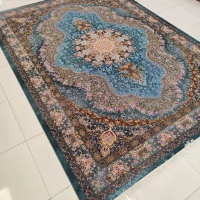 فرش کد 12162 نقره‌ای 1500 شانه