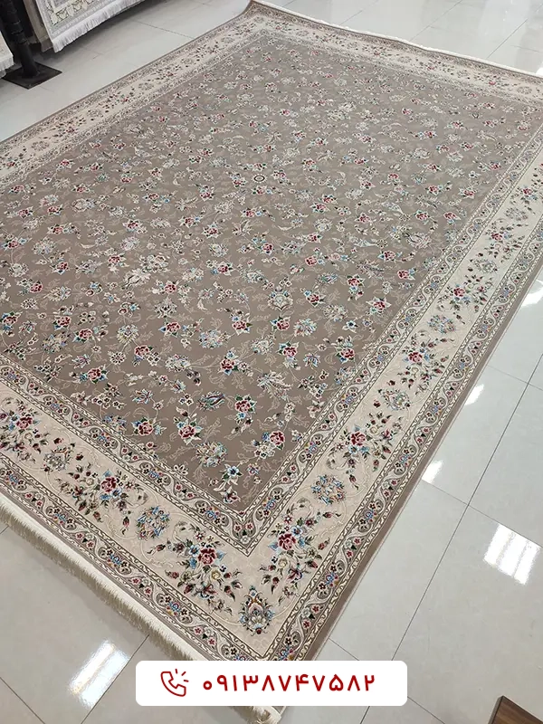 فرش کد 6003 افشان ترمه‌ای