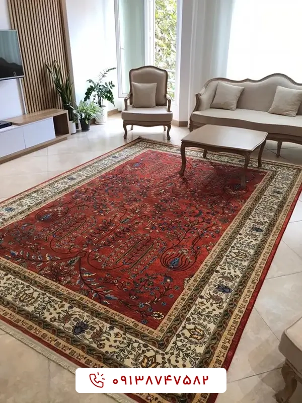 فرش کد tp100352 لاکی 1000 شانه