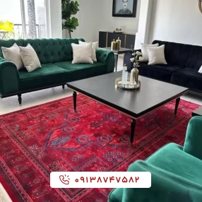 فرش کلکسیون آوانگارد درختی 1200 شانه قرمز