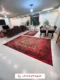 فرش ماشینی کلکسیون هلنا کد 25NH0010 لاکی معادل 77 رج دستباف