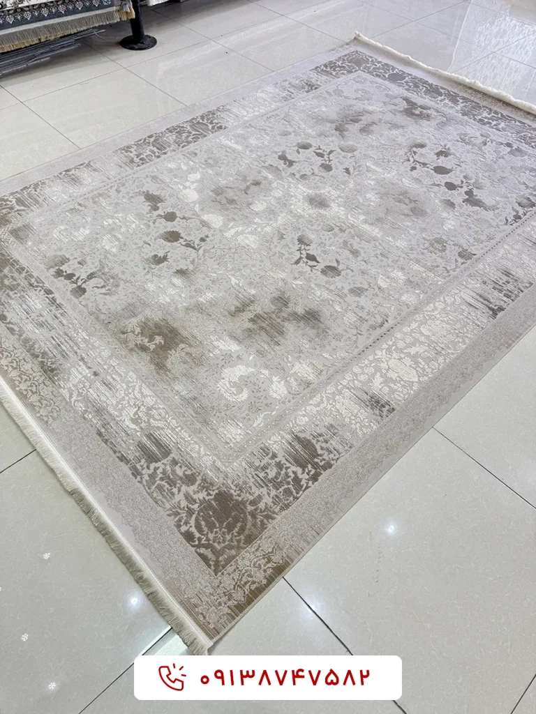 فرش 1200 شانه کد 3085 موکا