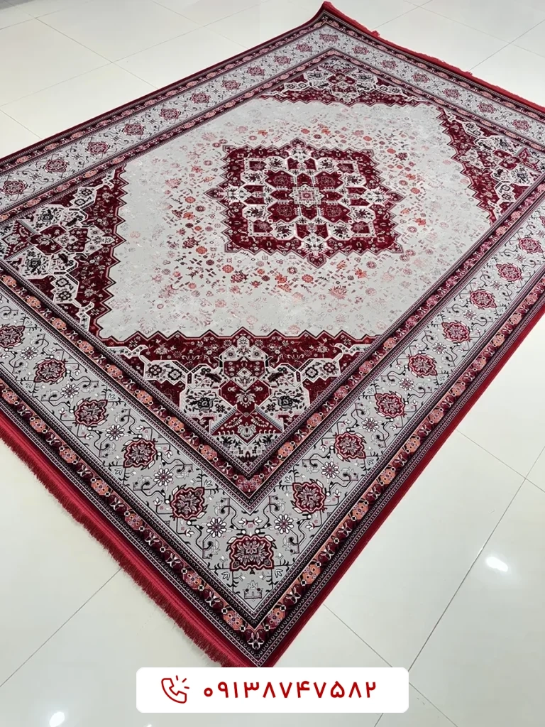 فرش طرح هریس 1200 شانه لاکی
