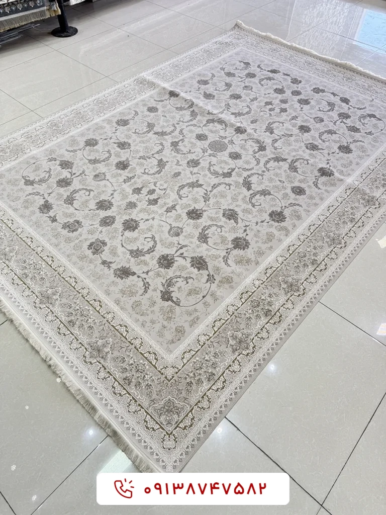 فرش 1200 شانه کد 3025 موکا
