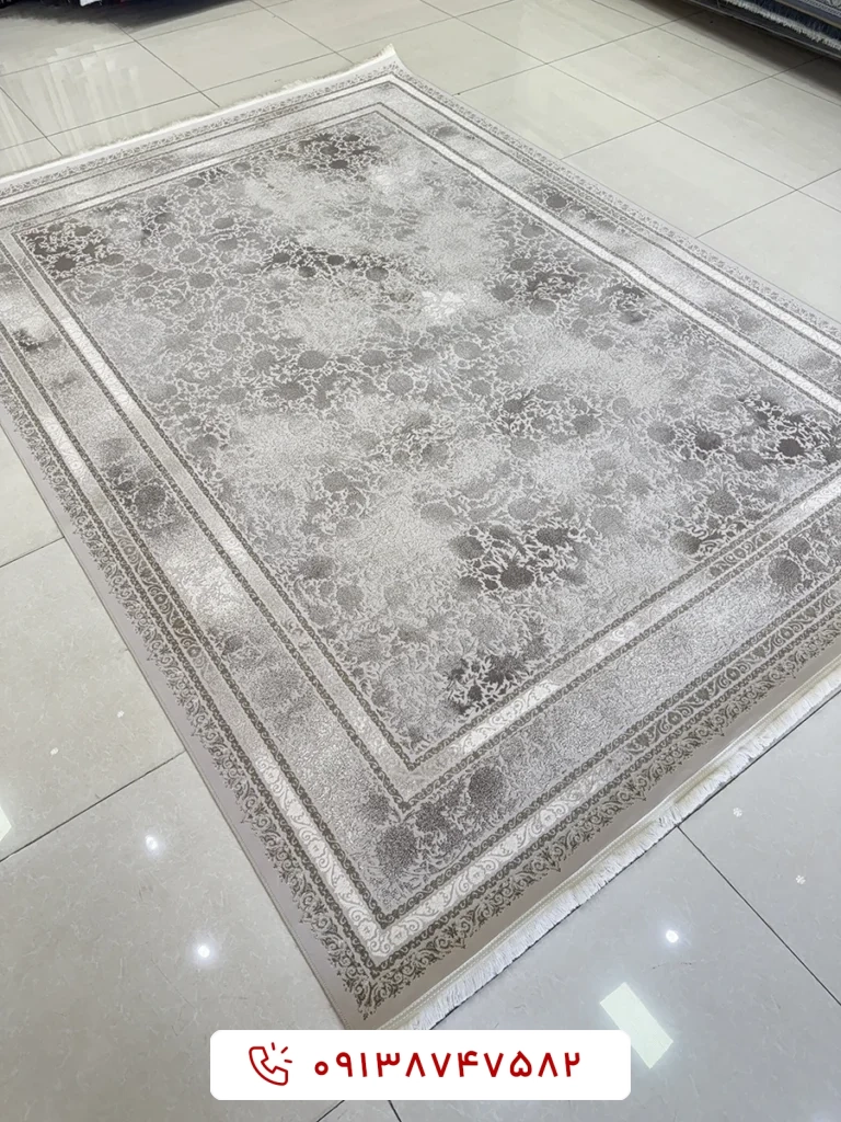 فرش 1200 شانه کد 3040 موکا