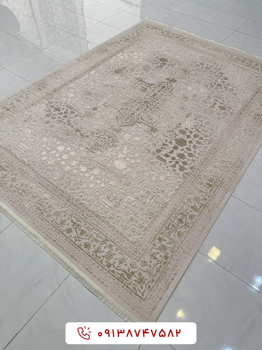 فرش 1200 شانه کد 3560 موکا